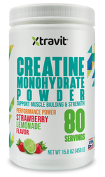 Load image into Gallery viewer, Creatine Monohydrate STRAWBERRY LEMONADE