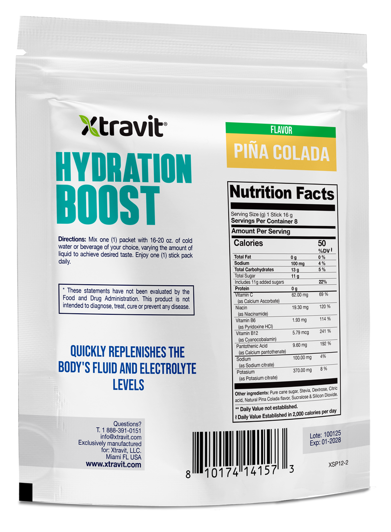 Hydration Boost Piña Colada x8