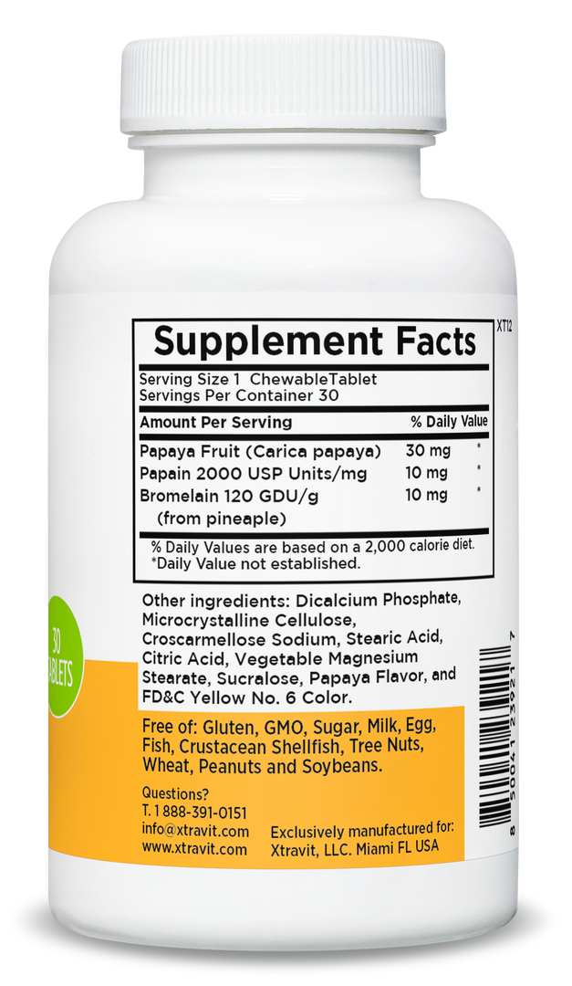 Papaya Chewable