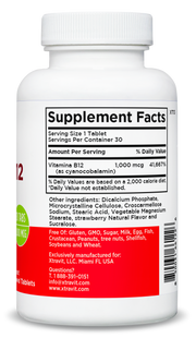 Vitamin B12 sublingual